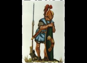 RC1 Roman Legionaire resting on shield